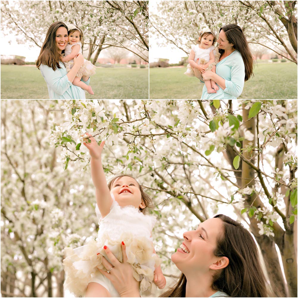 mommy and me spring photos by Denver, CO photographer