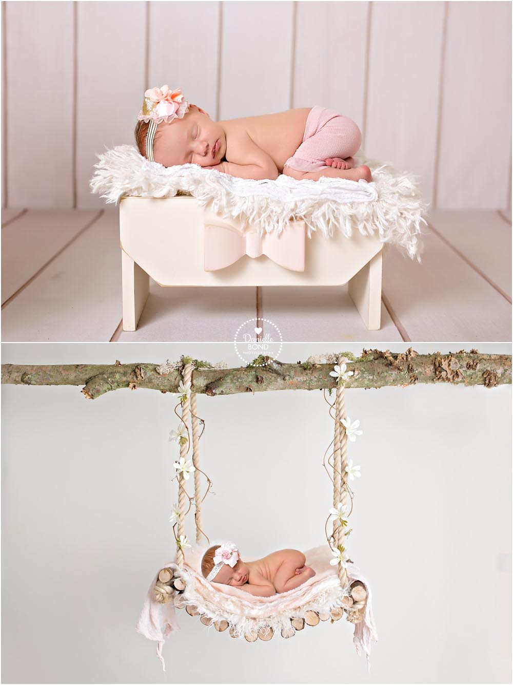 pink and white newborn and family photos-Denver CO newborn photographer