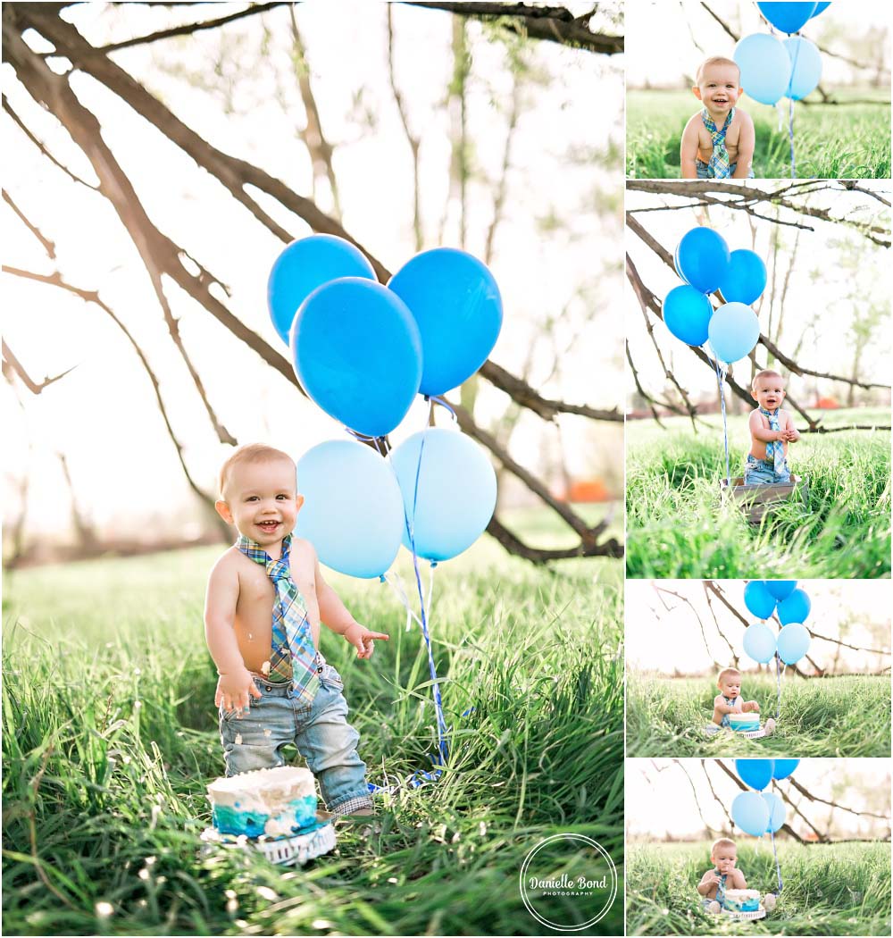 outdoor family and boy cake smash by Denver, CO photographer_0067