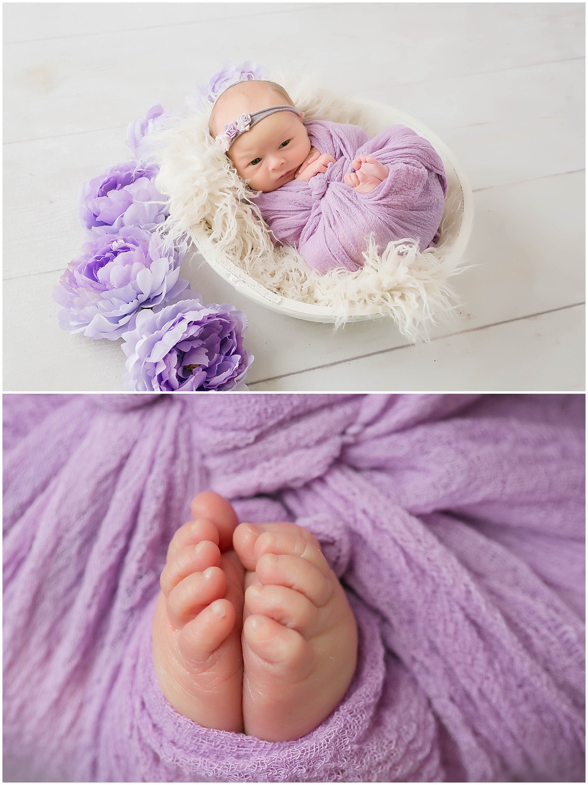 purple inspired newborn girl photos-Denver co newborn photographer_0053