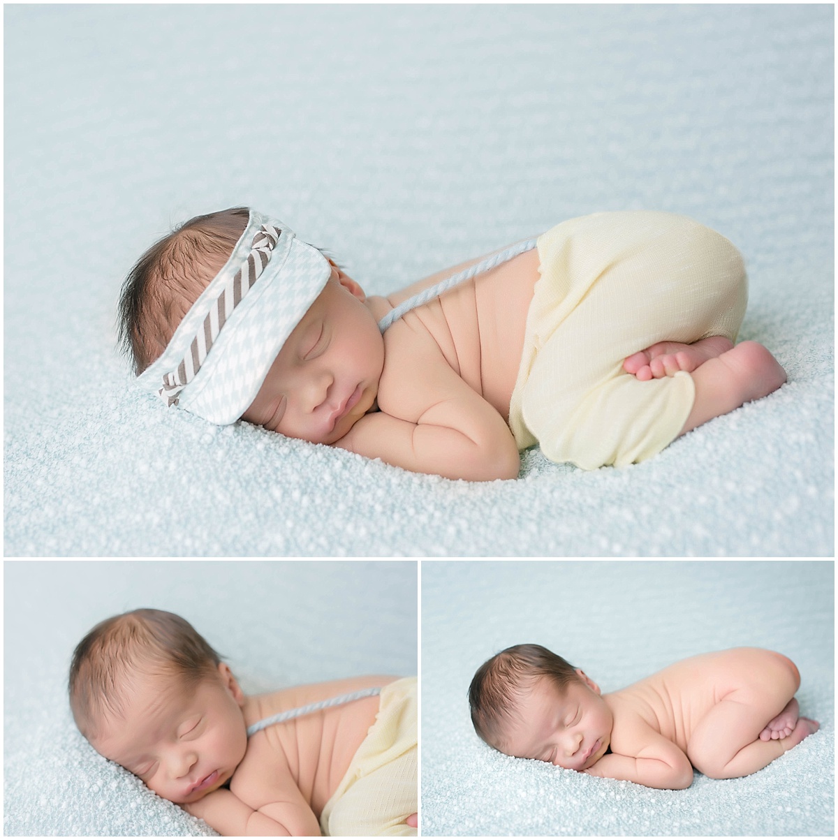 yellow and turquoise newborn photos by Denver CO photographer_0021