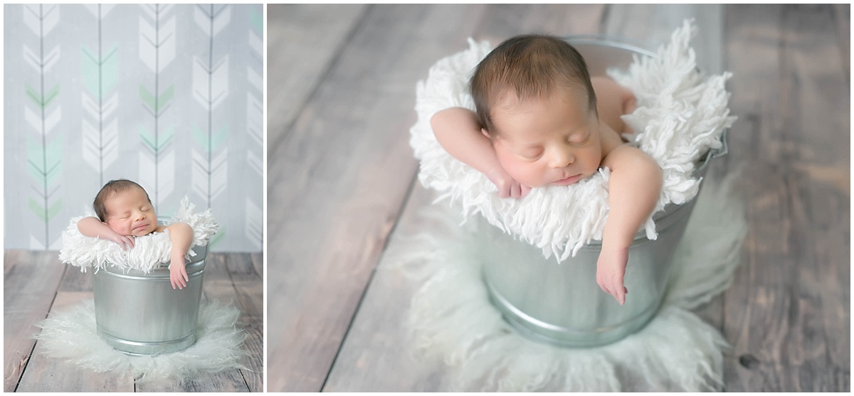 yellow and turquoise newborn photos by Denver CO photographer_0022