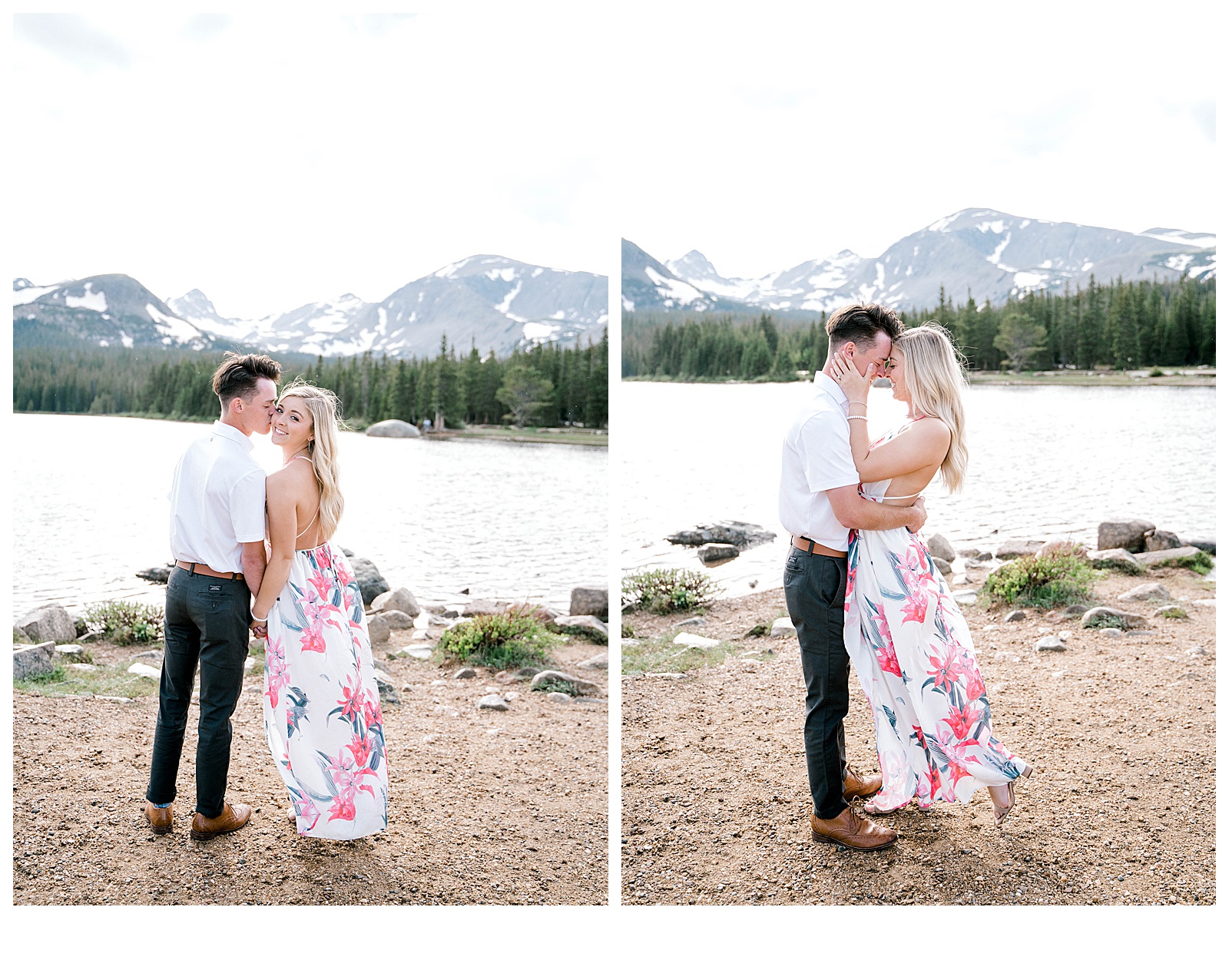 romantic engagement photos-Colorado engagement photographer