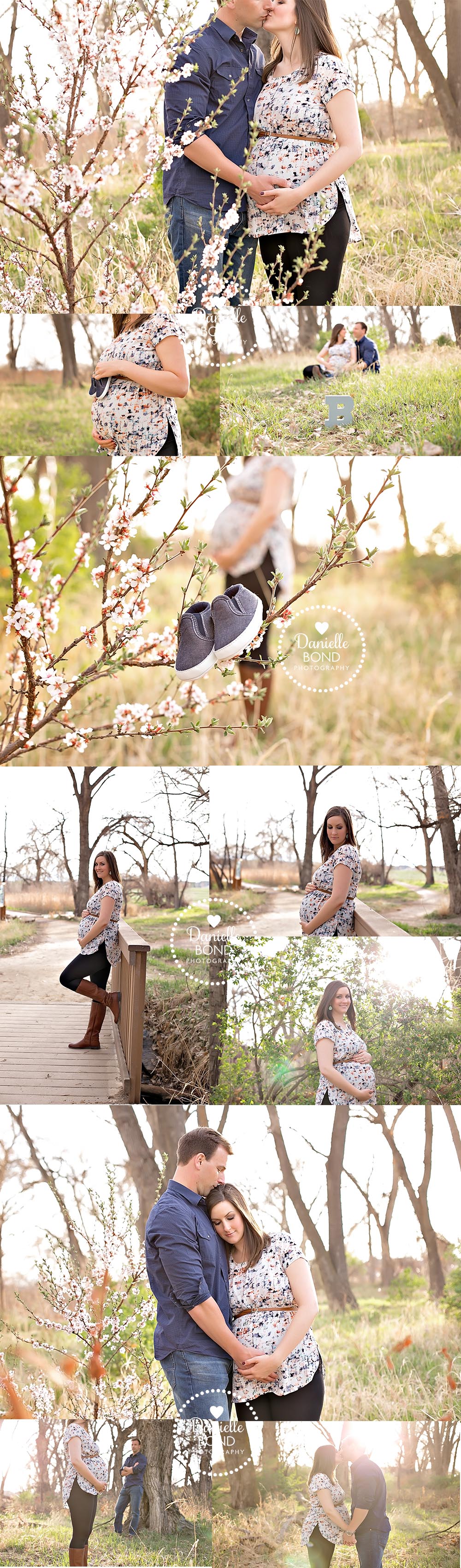 spring maternity session