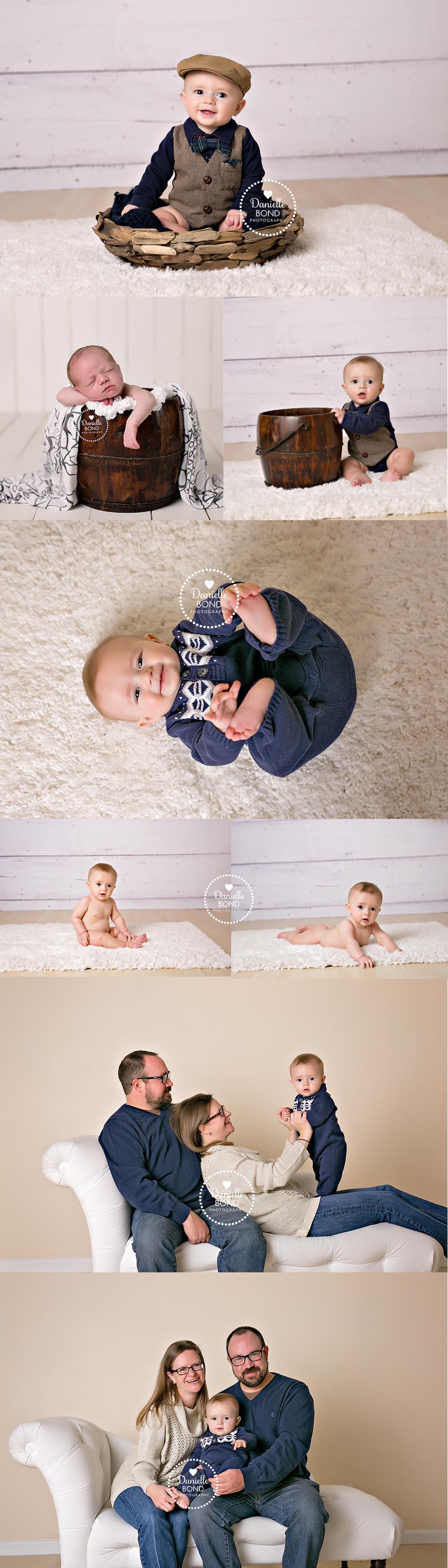 classic 6 month boy photos by Denver, CO photograper