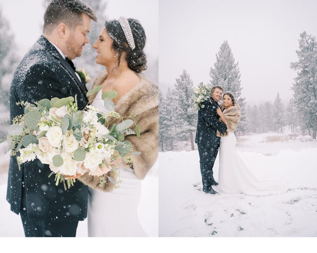 co snowy wedding